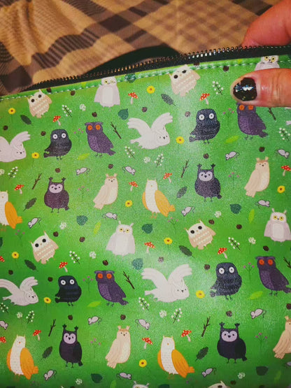 Owl Party Crossbody bag | BrittylizArt